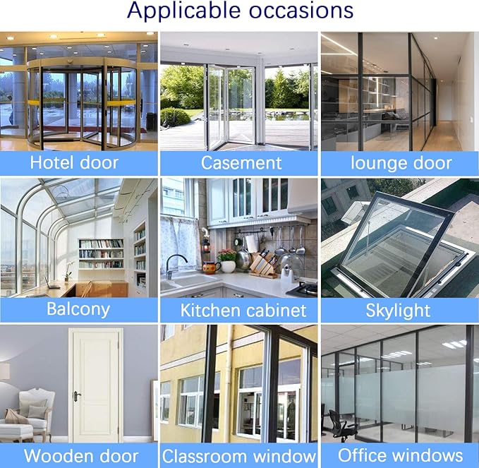 TAROSE Weather Stripping, Silicone Door Seal Strip Door, Window, Transparent 16 Feet Long, White (Width 25mm)