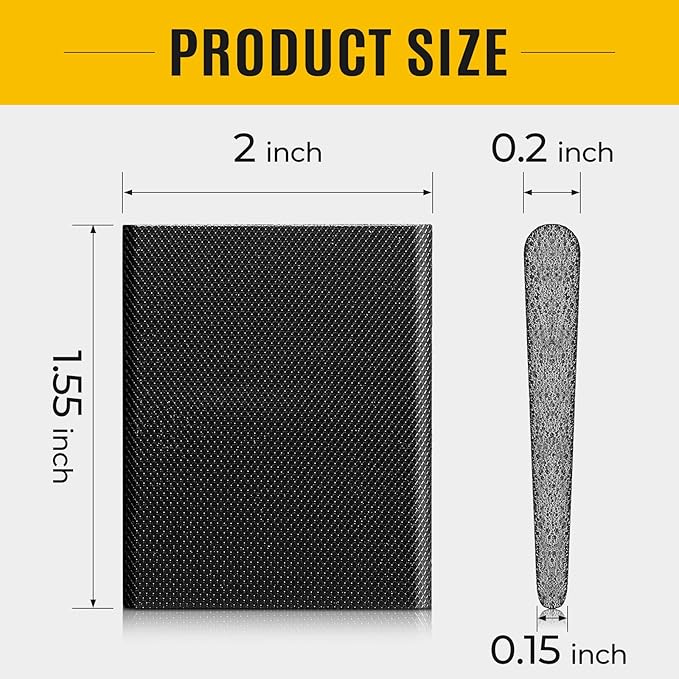 Zonon 16 Pieces Door Corner Seal Weatherstripping Exterior Door Frame Seal Draft Stopper Adhesive Corner Pads for Weather Stripping and Draft Protection (Black)