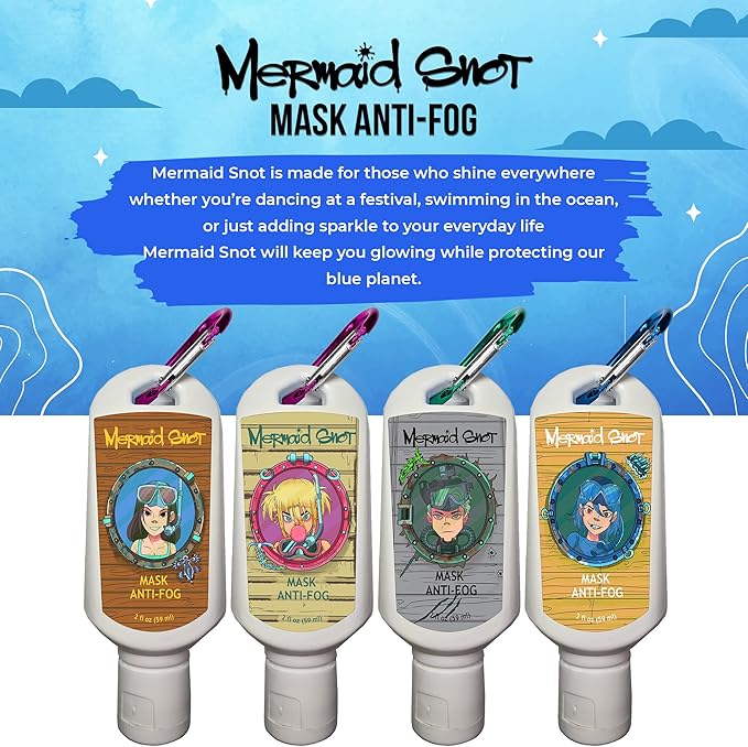 Neutripure Mermaid Snot Anti Fog Mask Defogging Gel for Scuba Diving and Snorking - Karen