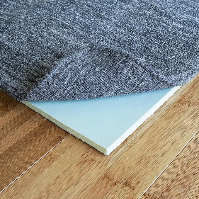 RUGPADUSA - Cloud Comfort Memory Foam - 8'x11' - 7/16" Thick - Luxurious Cushioned Rug Pad - Water Resistant